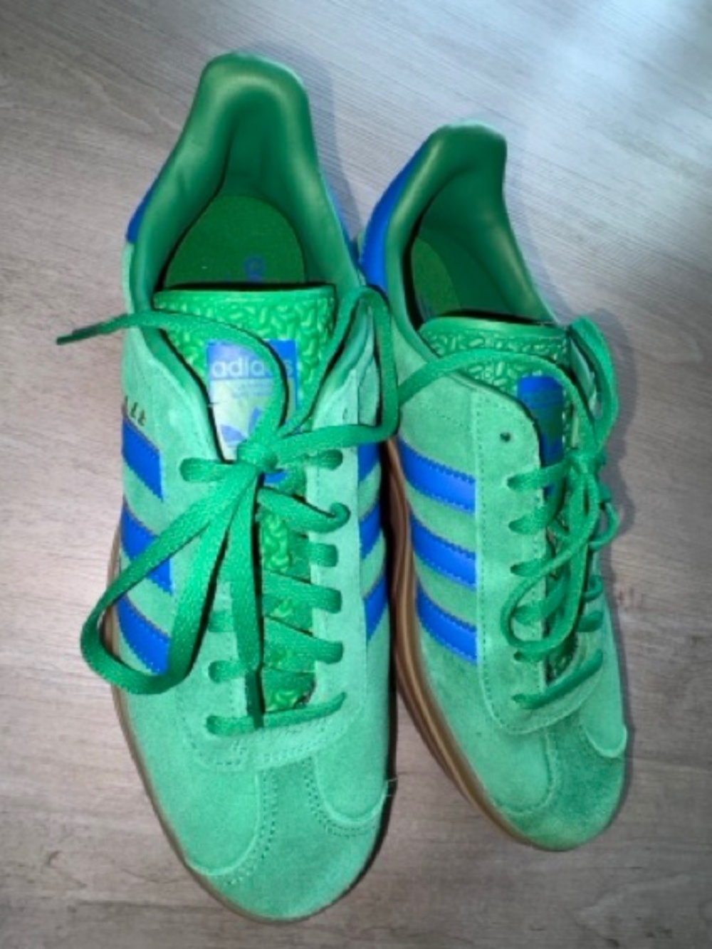 Adidas | Gazelle Bold W "Green Blue Gum" 3 Layers | Women’s Sz 9.5 US